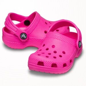 Infant Crocs Littles™ Clog size 4 in pink crush